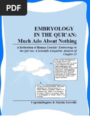 2 Embryology In The Quran Much Ado About Nothing Pdf Argument Black Hole