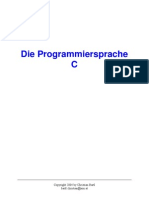 Die Programmiersprache C