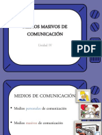 MEDIOS MASIVOS DE COMUNICACIÓN