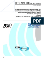 ETSI TS 123 140: Technical Specification