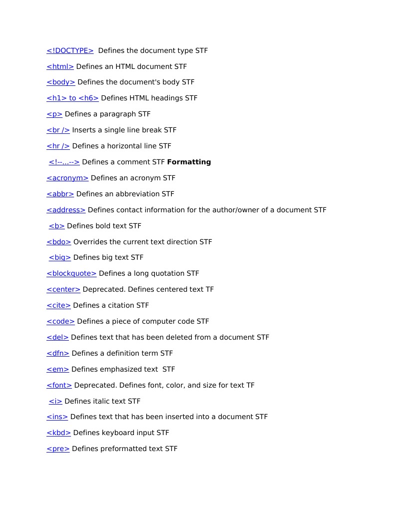 Functions | PDF | Html Element | Html
