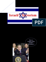 Israel's Terrorism