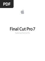 Exploring Final Cut Pro 7