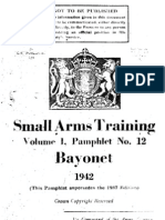 WW2 Bayonet Training England 1942