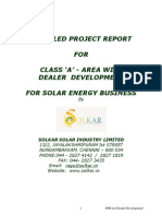 Solar Energy Project Report - Classa - Revised Nov 2011