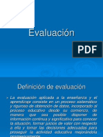 Evaluacion