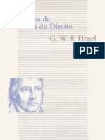 HEGEL. Princípios Da Filosofia Do Direito