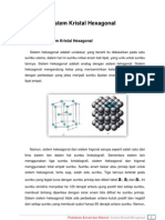 Sistem Kristal Hexagonal