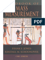 # Handbook of Mass Measurement