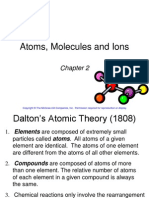 Atoms Molecules and Ions