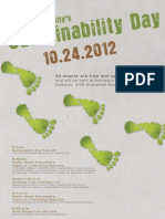 Sustainability Day Poster