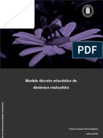 Modelo discreto estocástico de  dinámica mutualista 