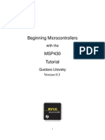 Beginning Microcintrollers With the MSP430