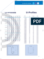 LINDAB - U and CI Profiles Section