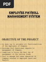 Employee Payroll and Leave Management