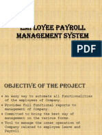Employee Payroll and Leave Management