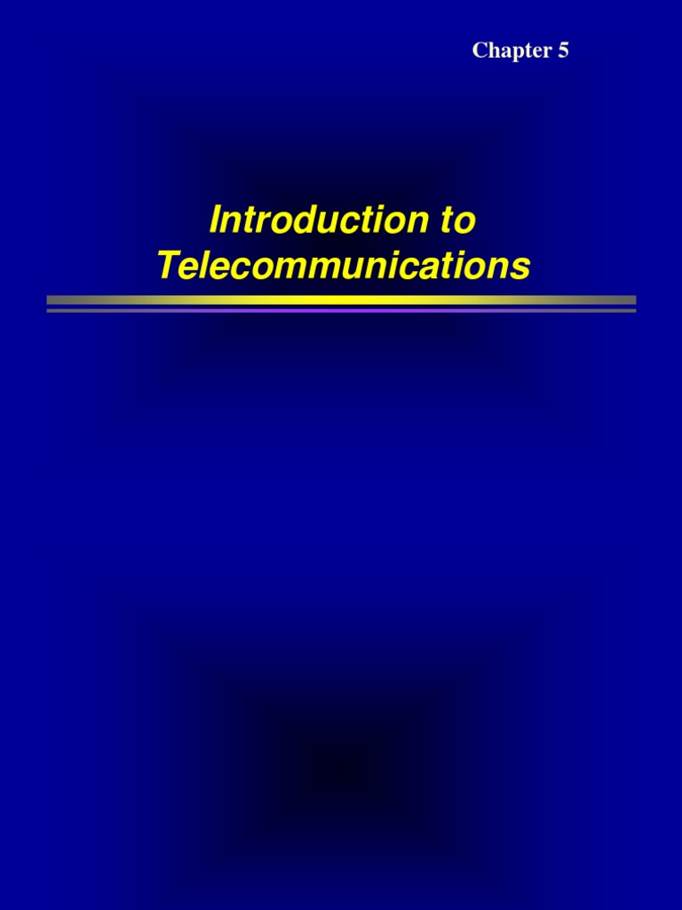 Telecommunications Applications Overview | PDF