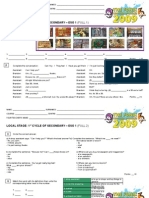Local Stage: 1 Cycle of Secondary - Eso 1 (Full 1)