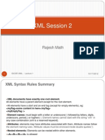 XML Syntax 2