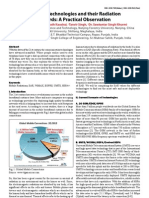 Wireless Technologies and their Radiation Hazards