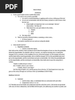 How - To - Read (Hermeneutics)