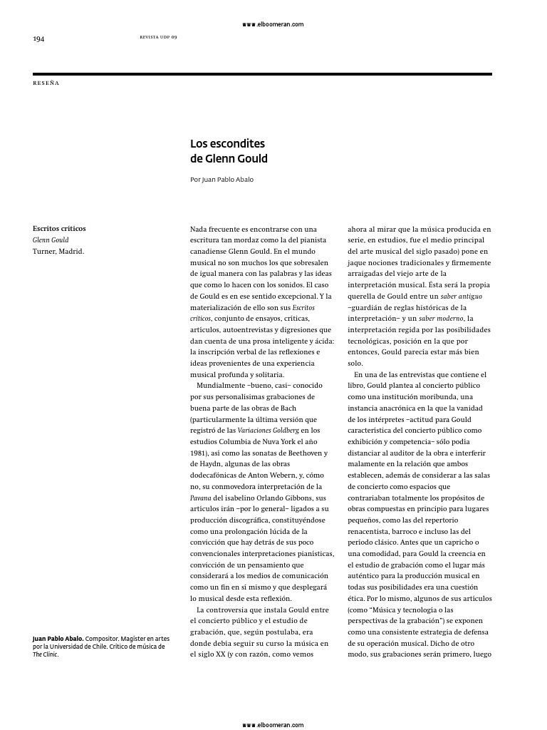Gould | PDF