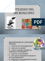 Utilidad Del Microscopio