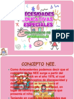 Necesidades Educativas Especiales