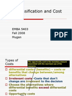 Cost Classification and Cost Behavior