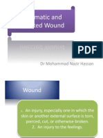 Traumatic and Infected Wound MX