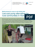 Low Cost Pump Alternatives (WSP)