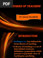 Download Teaching Theories by Sathish Rajamani SN110403151 doc pdf