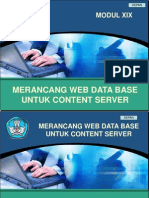 Merancang Web Data Base Untuk Content Server
