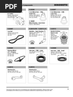 Hinomoto Spare Parts Cat