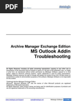 Download Outlook AddIn Troubleshooting by vishwah SN110417651 doc pdf