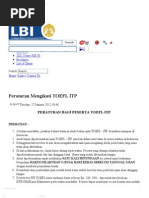 Download Peraturan Mengikuti TOEFL ITP by Nadia Amaliasari SN110417659 doc pdf