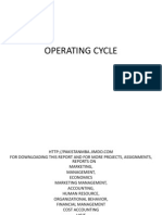 Operating Cycle