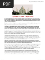 Download TajMahal by Arya Veer SN11042740 doc pdf