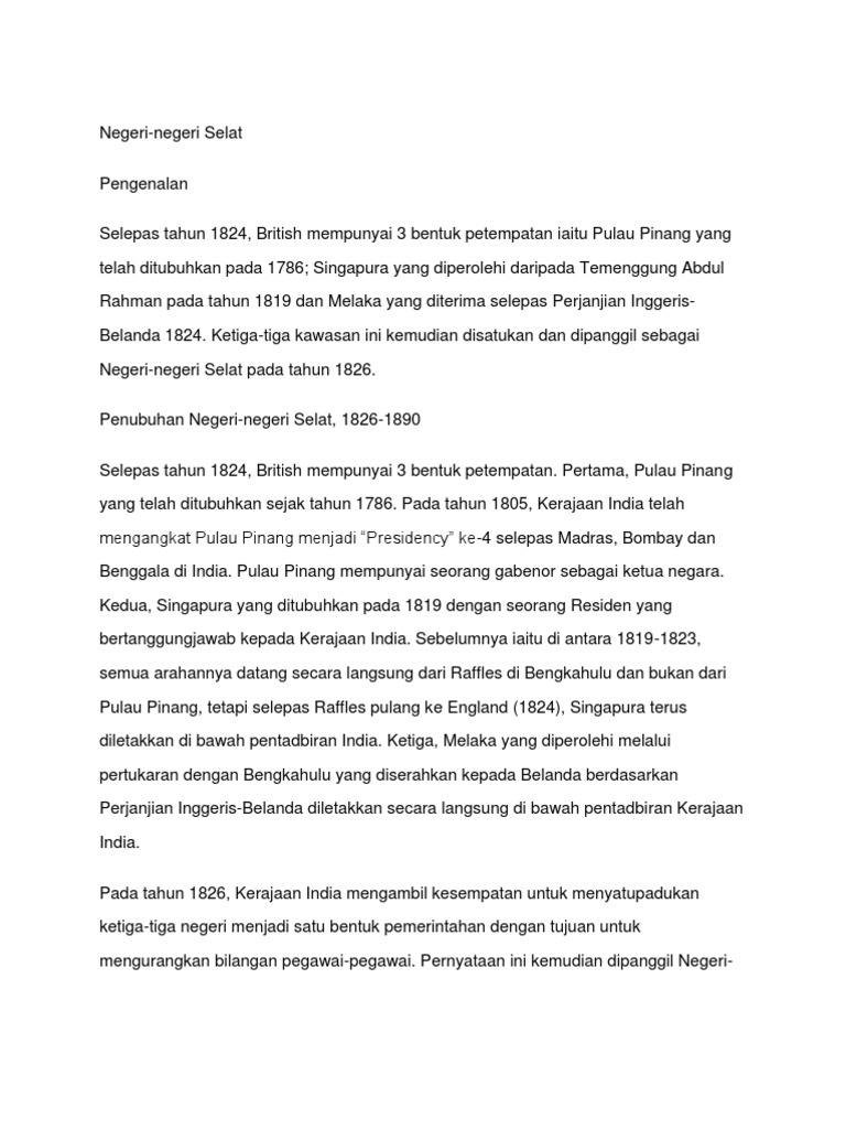 Negeri Selat