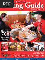 Download Quad City Dining Guide - FallWinter 2012-13 - Published by the River Cities Reader by River Cities Reader SN110440750 doc pdf