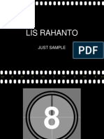 Lis Rahanto: Just Sample