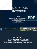 Pengurusan Integriti