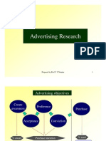 Advertising Research: Prepared by Prof C Y Nimkar 1