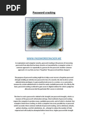 PasswordCracker.me - Password Cracking How To