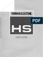 YamahaHsUsersGuide HS 4