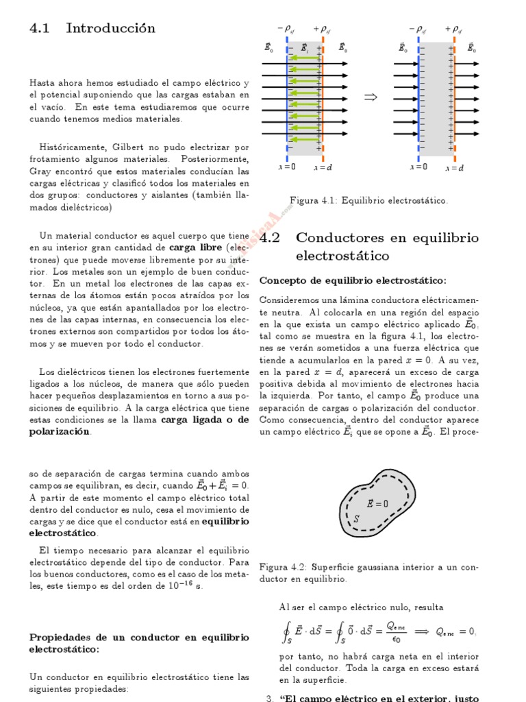 Campos Electrostáticos en Medios Materiales | PDF | Polaridad química ...