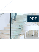 Modern White & Glas Stairs