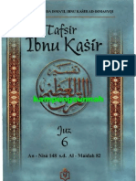 Tafsir Ibnu Katsir Juz 6