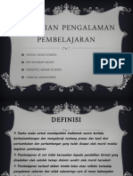 PENiLAIAN PENGALAMAN PEMBELAJARAN