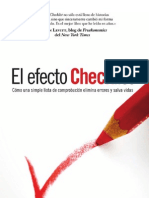 El Efecto Checklist - Ca3mo Una Simple Lista de ComprobaciA3n Elimina Errores y Salva Vidas - Gawande, Atul (Author)